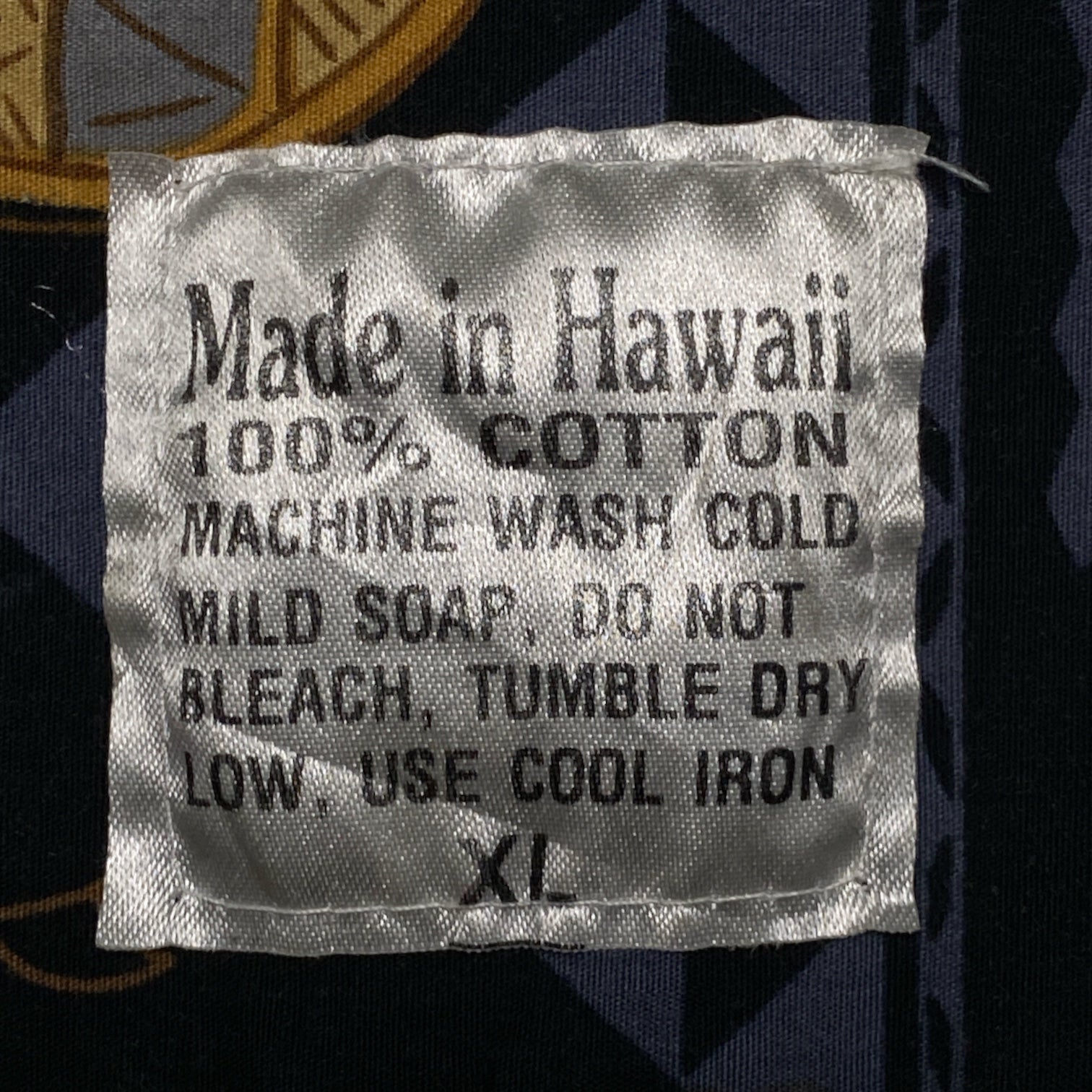 Hawaiian Aloha Shirt Made in HAWAI USA