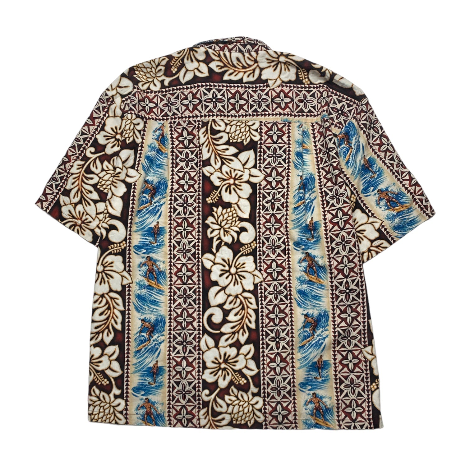 KAI ISLAND HAWAII Hawaiian Aloha Shirt Made in HAWAI USA