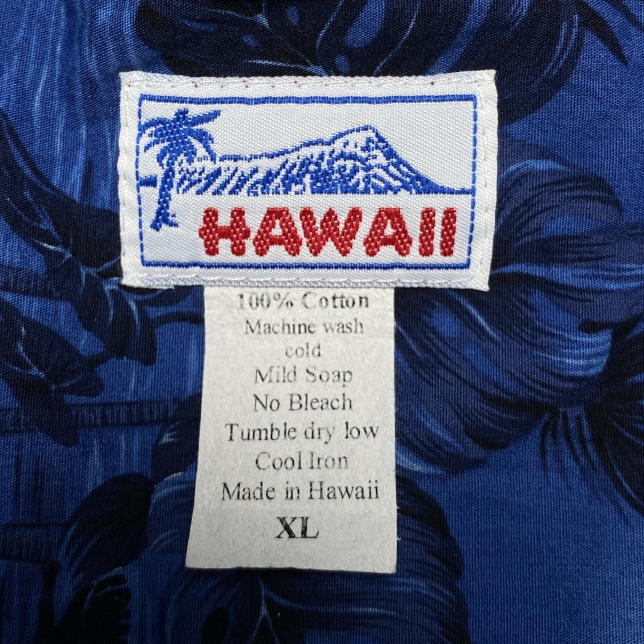 Hawaii Hawaiian Aloha Shirt Made in HAWAI.USA COTTON