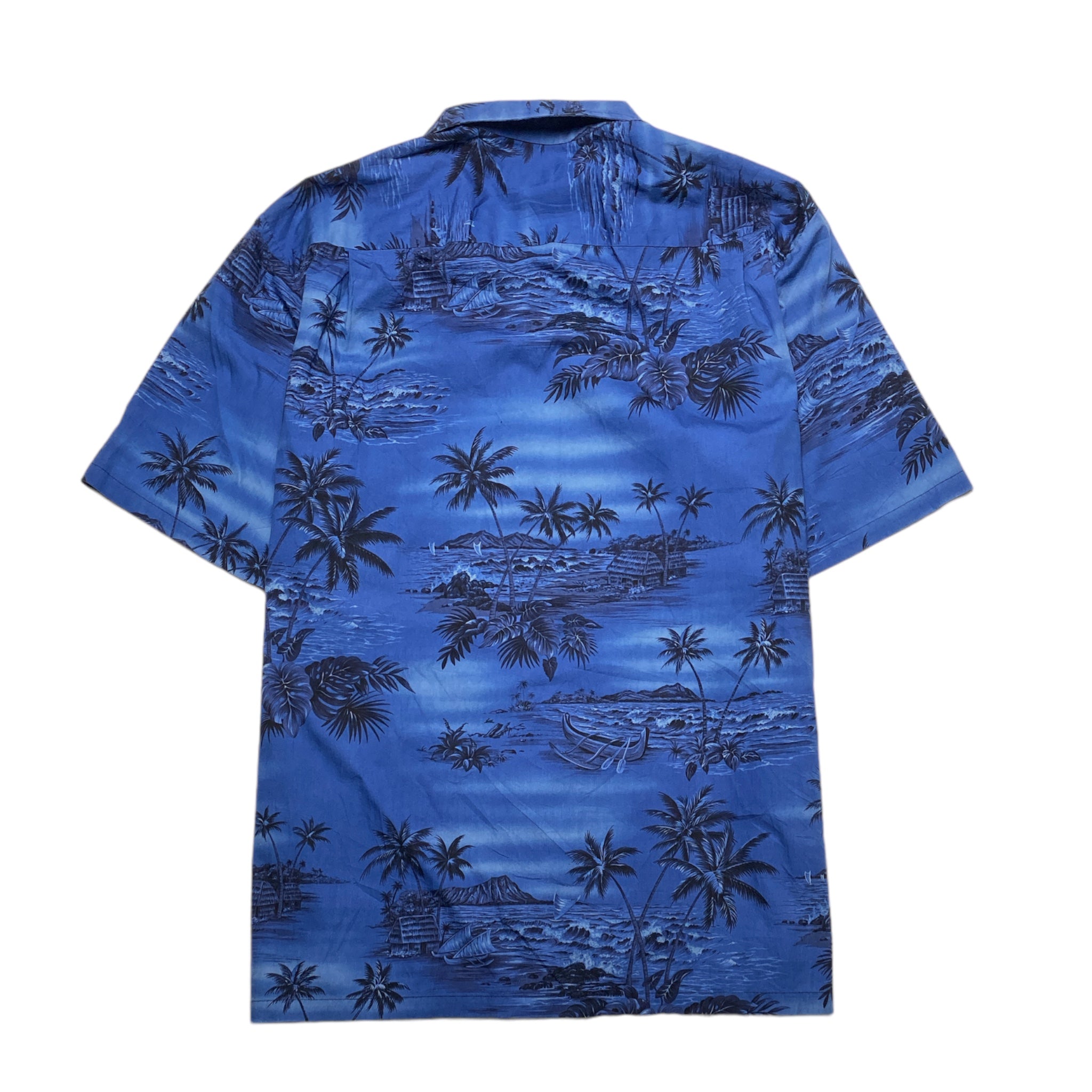 Hawaii Hawaiian Aloha Shirt Made in HAWAI.USA COTTON