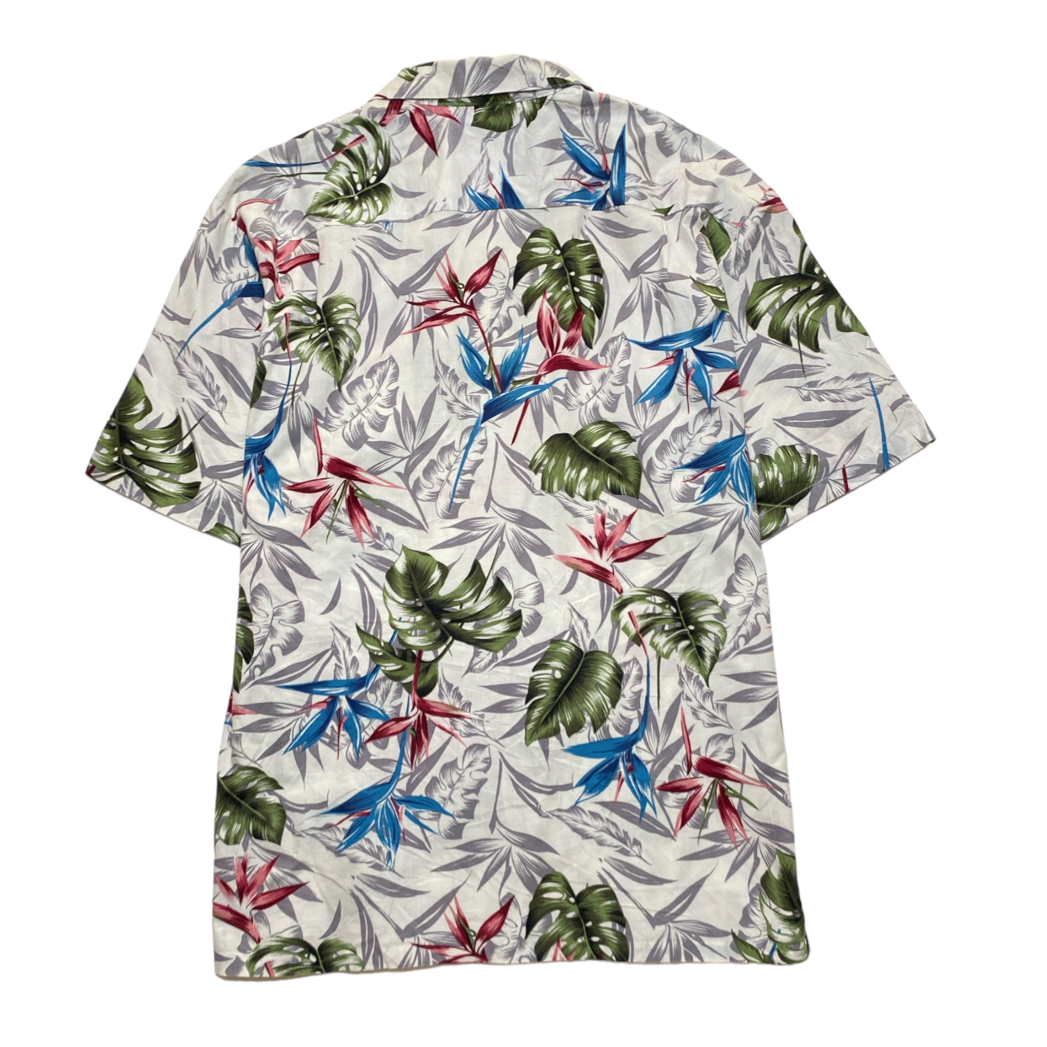 HAWAII BLUES Hawaian Aloha Shirt Made in HAWAI USA COTTON