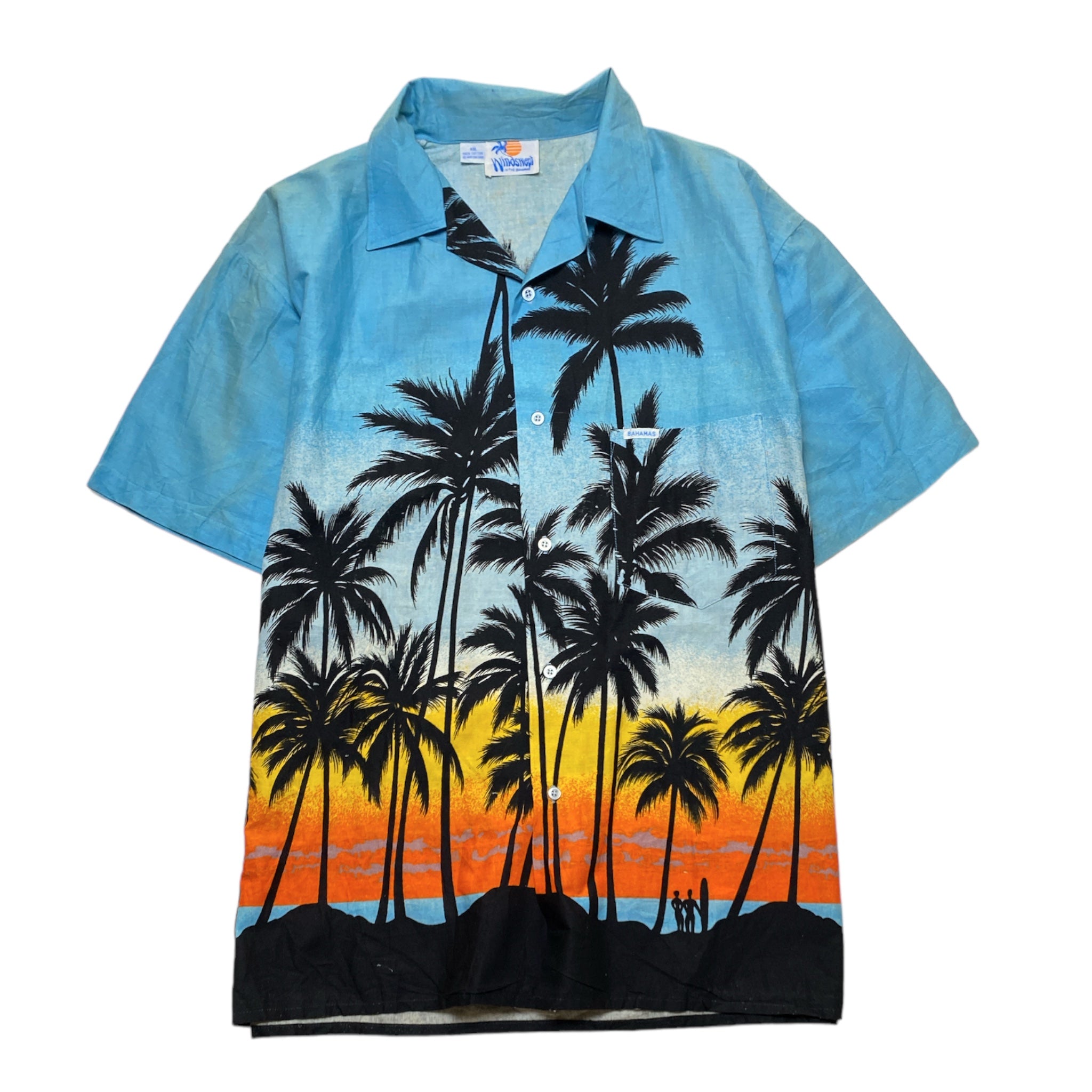 Windshept Hawaian Aloha Shirt COTTON