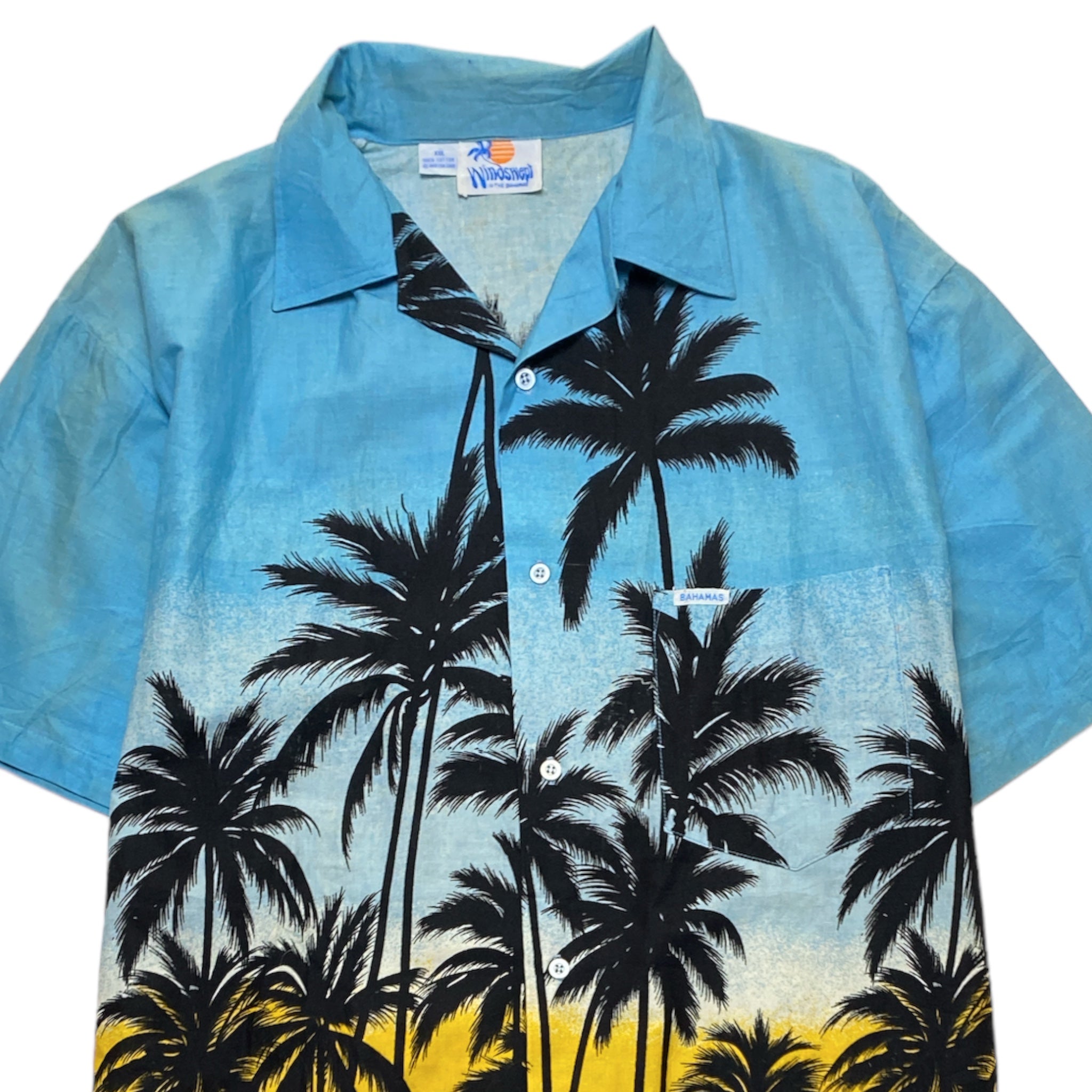 Windshept Hawaian Aloha Shirt COTTON