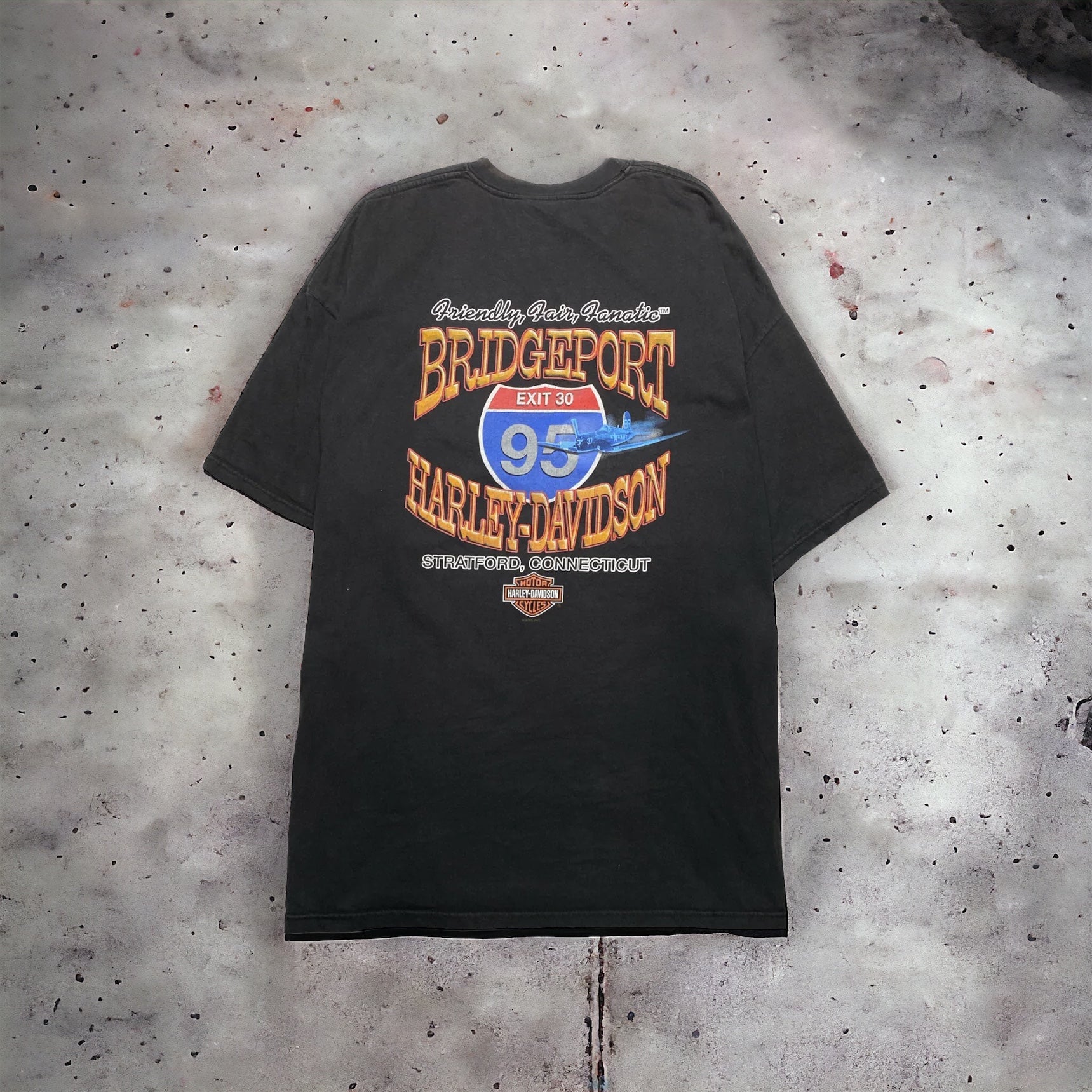 MOTOR HARLEY-DAVIDSON CYCLES Life begins when you get one Tee Made in USA