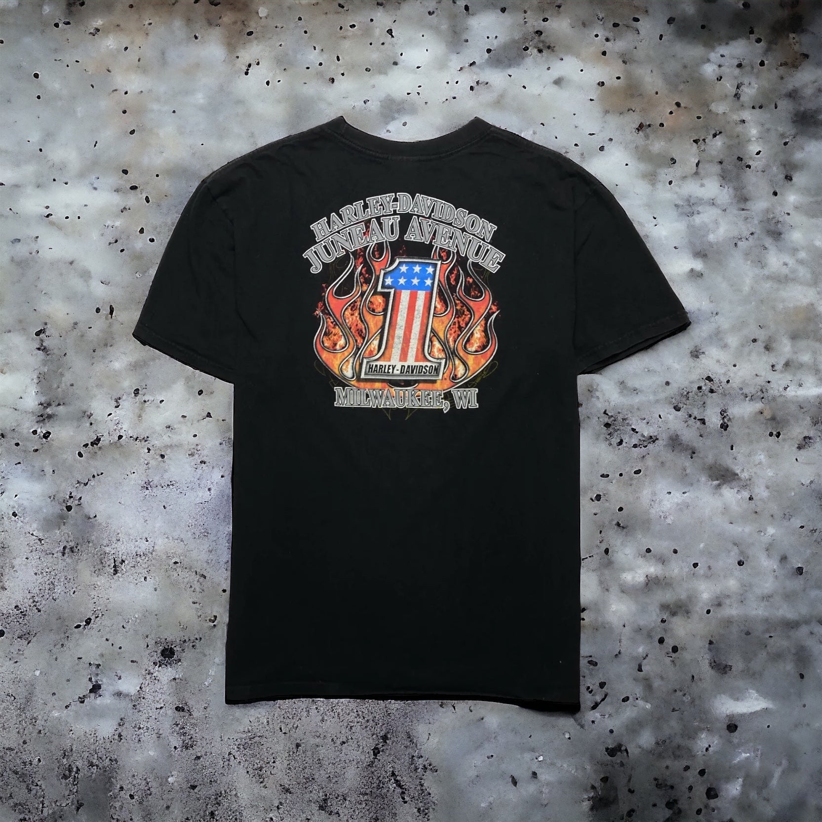 HARLEY-DAVIDSON MOTOR CYCLES Tee Fire eagle