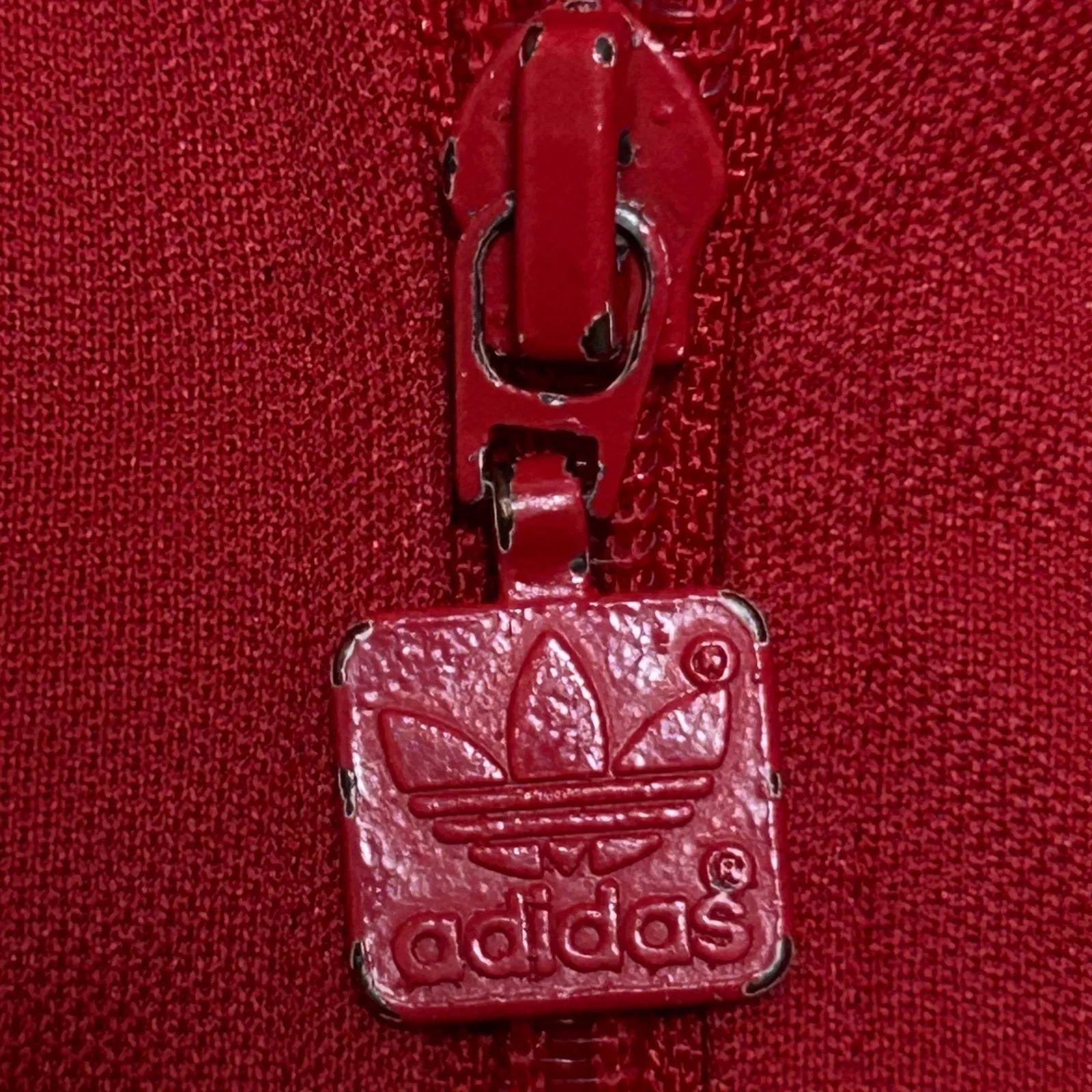 adidas Firebird Track Jacket Tracksuit Track TOP Red 3 Stripe.