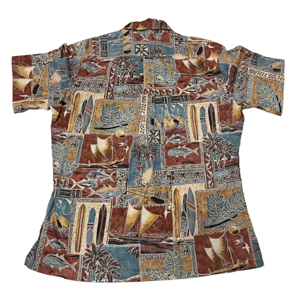 RJC Hawaiian Aloha Shirt Made in HAWAI.USA