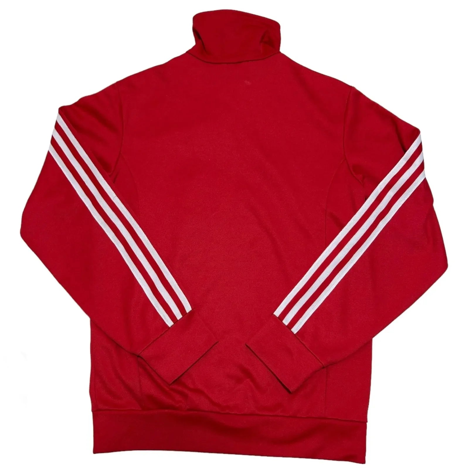 adidas Firebird Track Jacket Tracksuit Track TOP Red 3 Stripe.