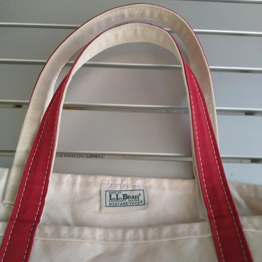 90's L.L.bean. BOAT AND TOTE Vintage Classic Canvas Large