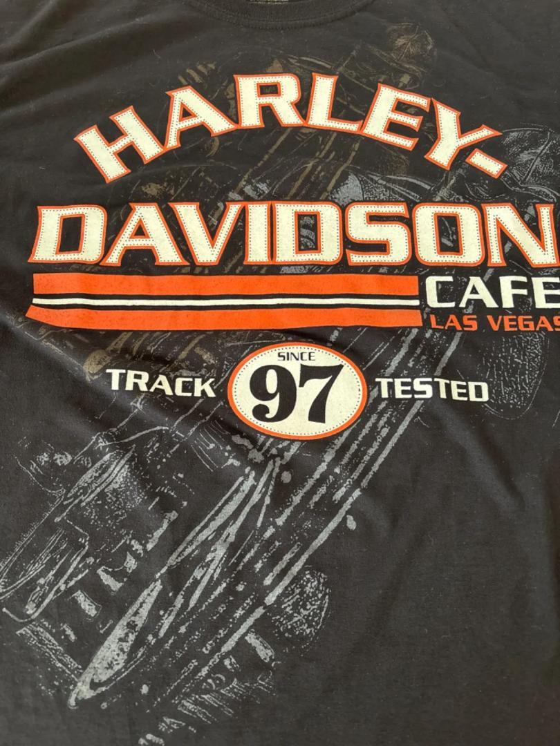 HARLEY-DAVIDSON CAFE MOTOR CYCLES Tee Las Vegas