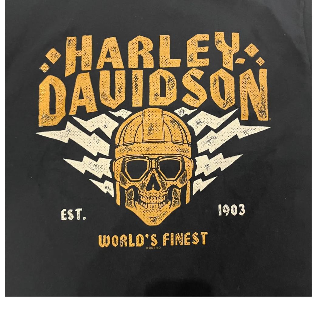 HARLEY-DAVIDSON MOTOR CYCLES Tee Skull