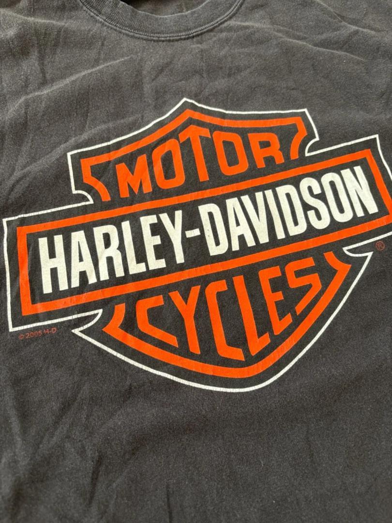 HARLEY-DAVIDSON MOTOR CYCLES Tee Hanes Made in USA