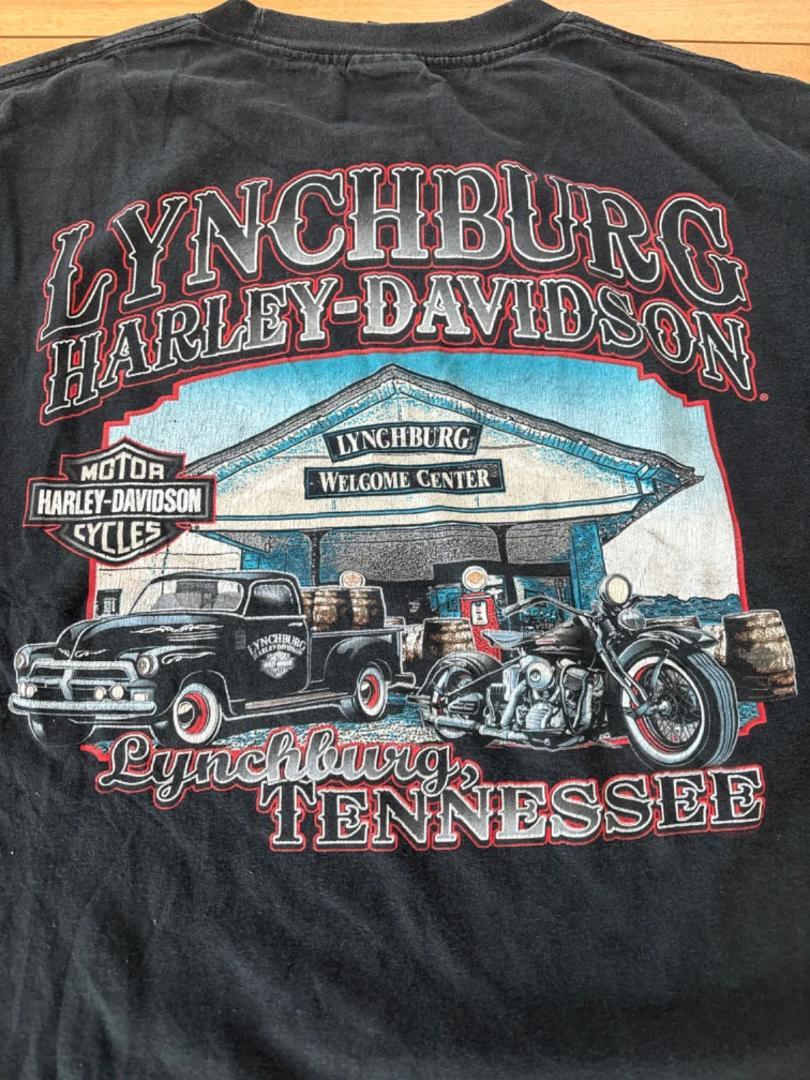 HARLEY-DAVIDSON MOTOR CYCLES Tee LYNCHBURG TENNESSEE