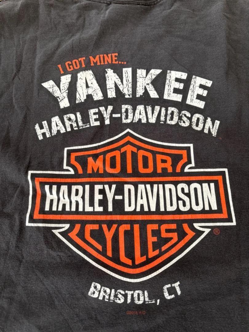 HARLEY-DAVIDSON MOTOR CYCLES Tee YANKEE BRISTOL