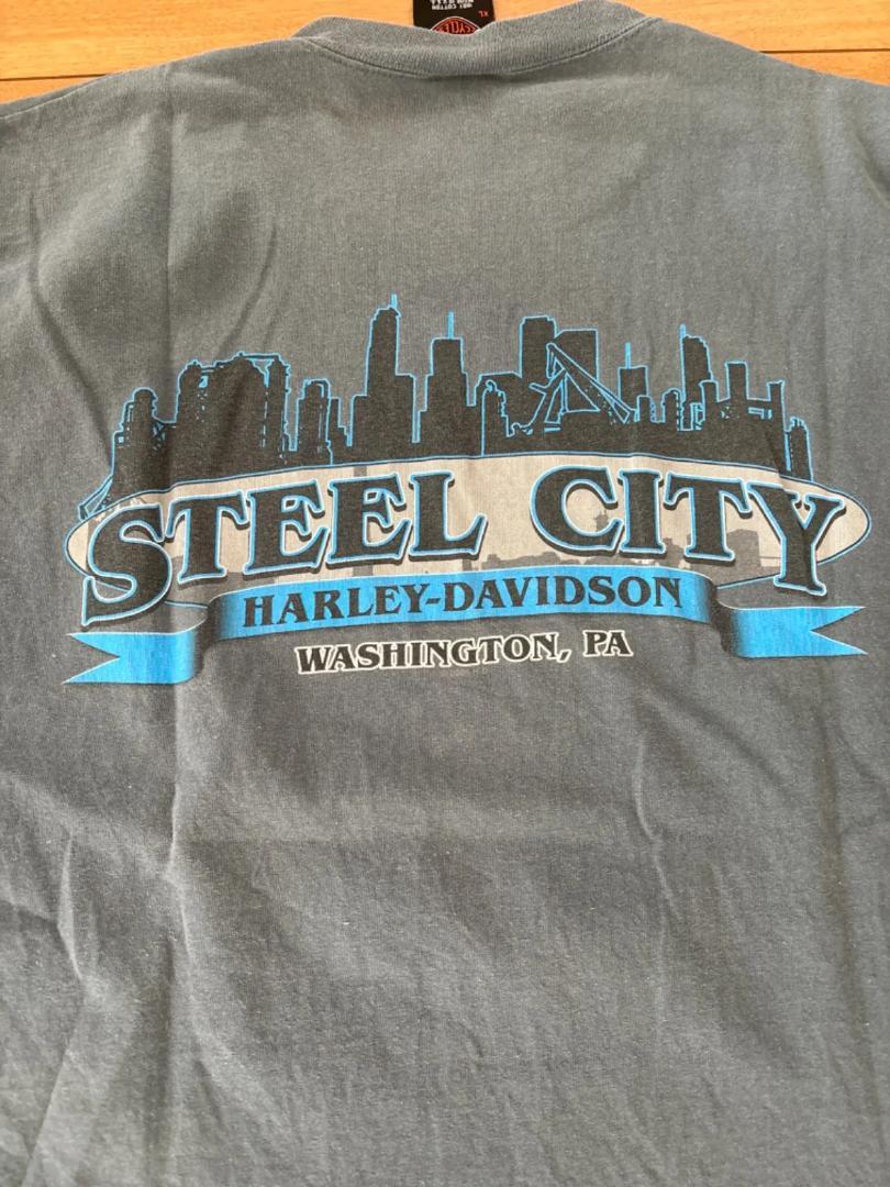 HARLEY-DAVIDSON MOTOR CYCLES Tee STTEL CITY WASHINGTON TANK