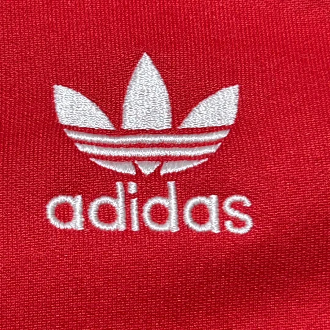 adidas Firebird Track Jacket Tracksuit Track TOP Red 3 Stripe