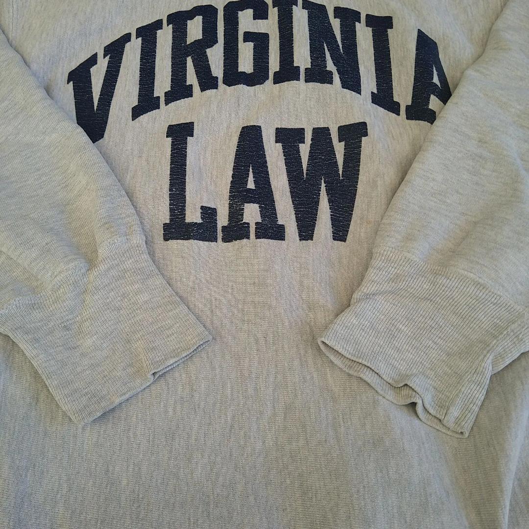 90s Champion Reverse Weave Sweatshirt University of Virginia School of Law