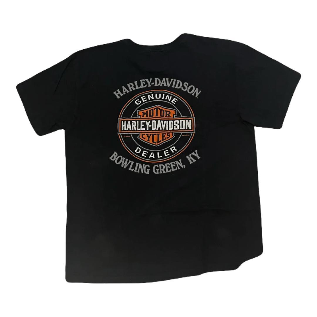 HARLEY-DAVIDSON MOTOR CYCLES Tee Eagle Made in USA