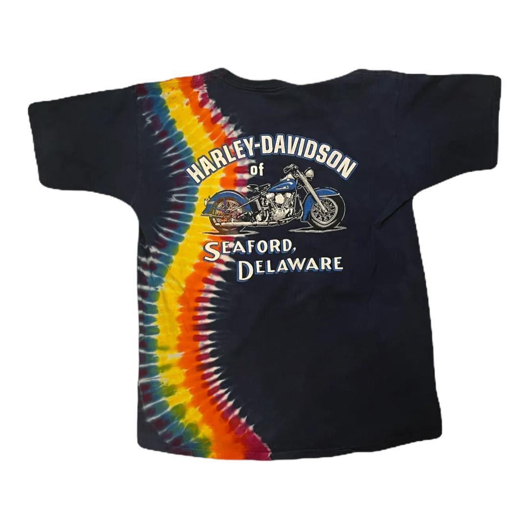 Harley Davidson Tee  Made in USA Tie Dye