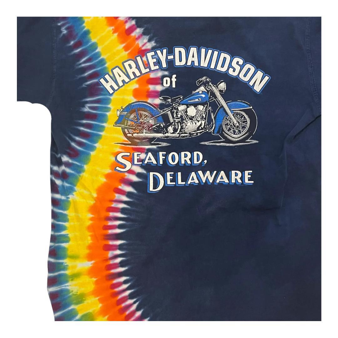 Harley Davidson Tee  Made in USA Tie Dye