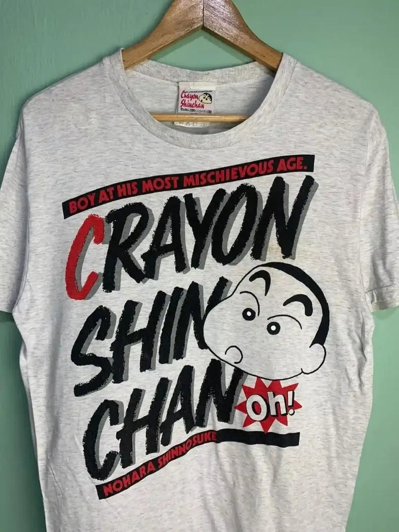 Crayon Shin-chan Anime 90s Y2K Printed T-Shirt Tee Vintage